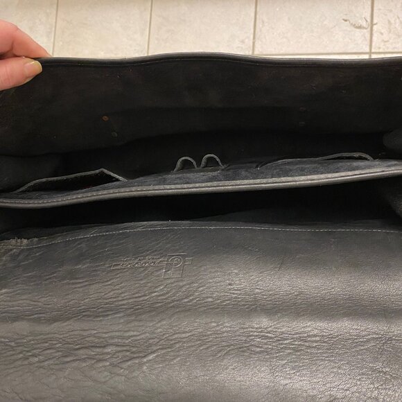 Jack Georges vintage leather book bag - Picture 10 of 11